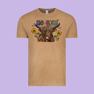 Moorica Vintage Tee Designed By Cowhidedigitalart