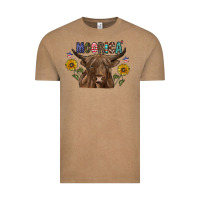 Vintage Coffee Moorica Vintage Tee - CowhideDigitalArt