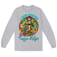Moon Dust i hate everyone but coffee helps western skeleton coffee sunflowers Long Sleeve Tee - Artiststas