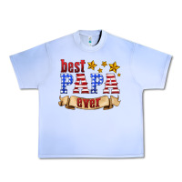Grape Ice best papa ever Urban Heavy Tee - HRA Design Shop