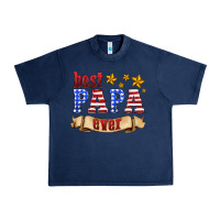Best Papa Ever Urban Heavy Tee | Teevron