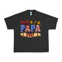 Pigment Black best papa ever Urban Heavy Tee - HRA Design Shop