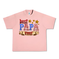 Salmon best papa ever Urban Heavy Tee - HRA Design Shop