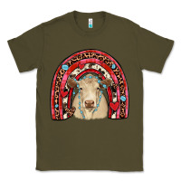 Army Green valentines charolais  rainbow Classic Tee - JahusDesignShop