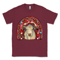 Burgundy valentines charolais  rainbow Classic Tee - JahusDesignShop