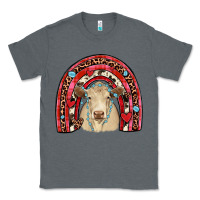 Charcoal Heather valentines charolais  rainbow Classic Tee - JahusDesignShop