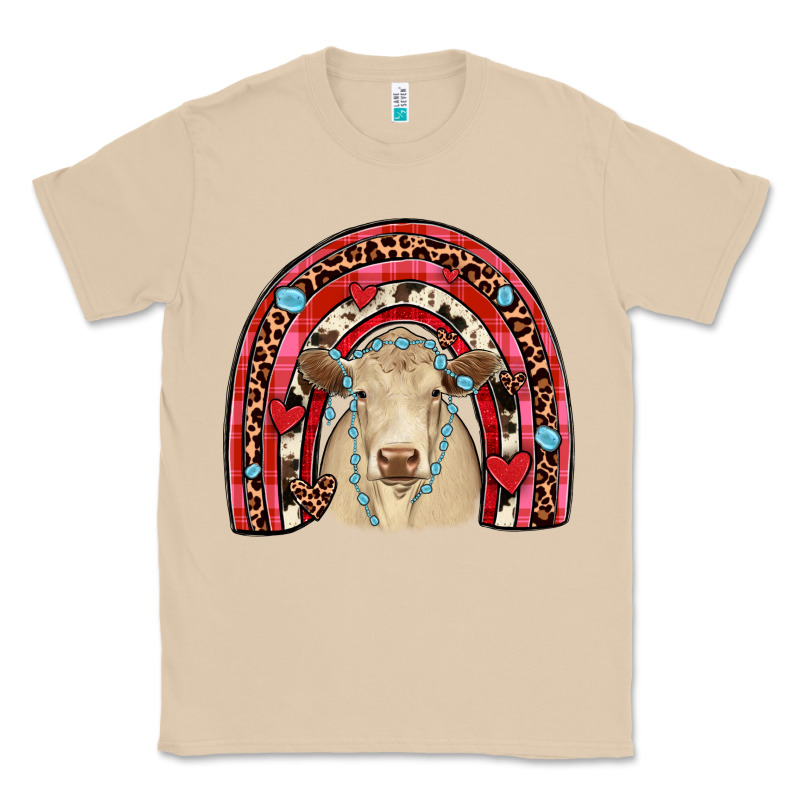 Valentines Charolais  Rainbow Classic Tee by JahusDesignShop | Teevron