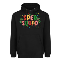 Black sped squad Heavyweight Hoodie - MaliasSmallBusiness