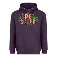 Plum sped squad Heavyweight Hoodie - MaliasSmallBusiness