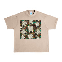 French Oak white Scottish calf Urban Heavy Tee - BarkalooDesign