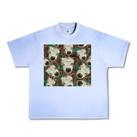 Grape Ice white Scottish calf Urban Heavy Tee - BarkalooDesign