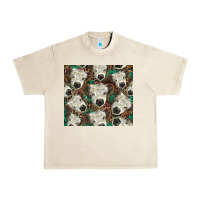 Sandshell white Scottish calf Urban Heavy Tee - BarkalooDesign