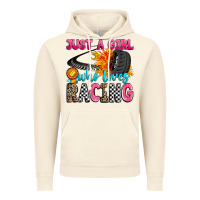 Vintage Artic just a girl who loves racing Vintage Hoodie - Zillion Design Studio