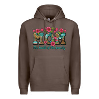 Coffee mom the heart of the family Premium Hoodie - Artiststas