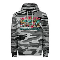 Slate Camo mom the heart of the family Premium Hoodie - Artiststas
