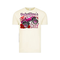 Vintage Arctic valentines day monster truck Vintage Tee - RacoonDesign