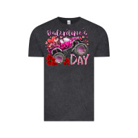 Vintage Black valentines day monster truck Vintage Tee - RacoonDesign