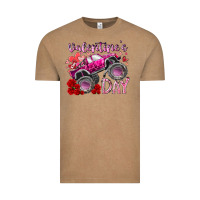Vintage Coffee valentines day monster truck Vintage Tee - RacoonDesign