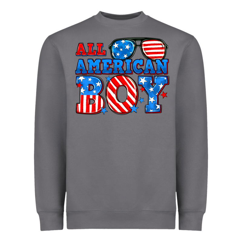 All American Boy Heavyweight Sweatshirt by Neo Western | Teevron