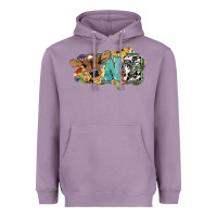 Lavender one baby cow Heavyweight Hoodie - NancyCooperArtShop