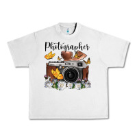 Lunar Rock photographer floral butterfly film roll vintage camera Urban Heavy Tee - FaDigitalArtStudio