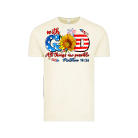 Vintage Arctic with god all things are possible usa Vintage Tee - AdoDesignShop