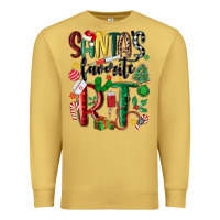 Antique Gold santas favorite rt nurse Premium Sweatshirt - MaliasSmallBusiness