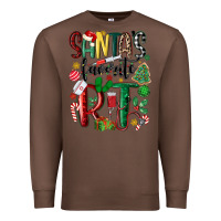 Chestnut santas favorite rt nurse Premium Sweatshirt - MaliasSmallBusiness