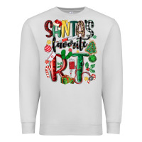 Dove Grey santas favorite rt nurse Premium Sweatshirt - MaliasSmallBusiness