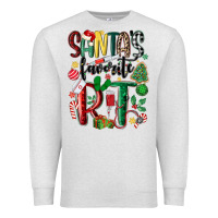Oatmeal Heather santas favorite rt nurse Premium Sweatshirt - MaliasSmallBusiness