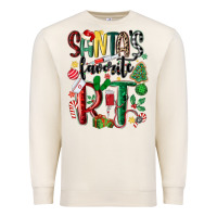 Sandshell santas favorite rt nurse Premium Sweatshirt - MaliasSmallBusiness