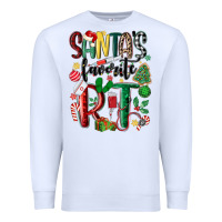 White santas favorite rt nurse Premium Sweatshirt - MaliasSmallBusiness