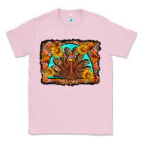 Bubblegum Pink Thanksgiving Turkey Classic Tee - Artiststas