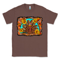 Chestnut Thanksgiving Turkey Classic Tee - Artiststas