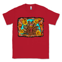 Red Thanksgiving Turkey Classic Tee - Artiststas