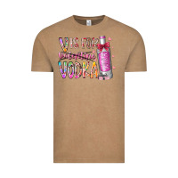 Vintage Coffee vis for valentine vodka Vintage Tee - RacoonDesign