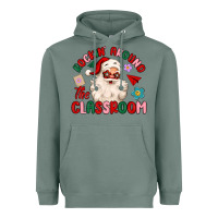 Sage rockin around the classroom Heavyweight Hoodie - MaliasSmallBusiness