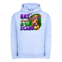 Pigment Grape Ice Eat Drink and Be Scary with Halloween Urban Hoodie - texasbilliewilder