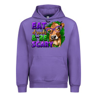 Tulip Eat Drink and Be Scary with Halloween Urban Hoodie - texasbilliewilder