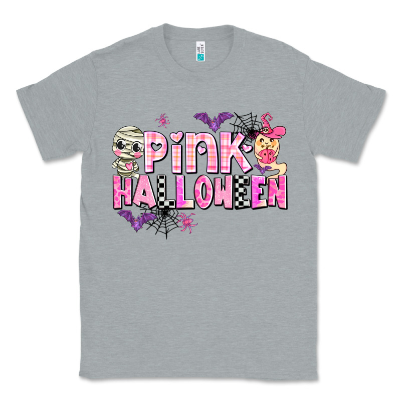 Pink Halloween Classic Tee by AdoDesignShop | Teevron