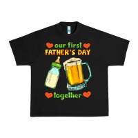 Black our first father's day together Urban Heavy Tee - HRA Design Shop