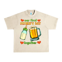 Sandshell our first father's day together Urban Heavy Tee - HRA Design Shop