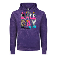 Cloud Purple it's race day y'all Vintage Hoodie - Zillion Design Studio
