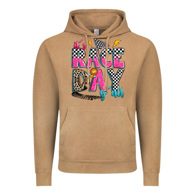 It's Race Day Y'all Vintage Hoodie by Zillion Design Studio | Teevron