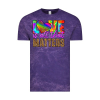 Cloud Purple love is all that matters Vintage Tee - HRA Design Shop