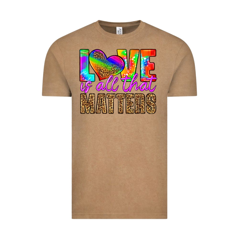 Love Is All That Matters Vintage Tee by HRA Design Shop | Teevron