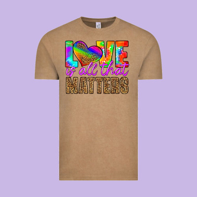 Love Is All That Matters Vintage Tee Designed By Hra Design Shop
