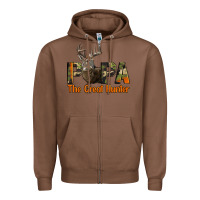Chestnut Western Papa The Great Deer Hunter Zipper Hoodie - LillyAllenDesigns