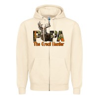 Sandshell Western Papa The Great Deer Hunter Zipper Hoodie - LillyAllenDesigns