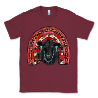 Burgundy valentines black angus  rainbow Classic Tee - JahusDesignShop